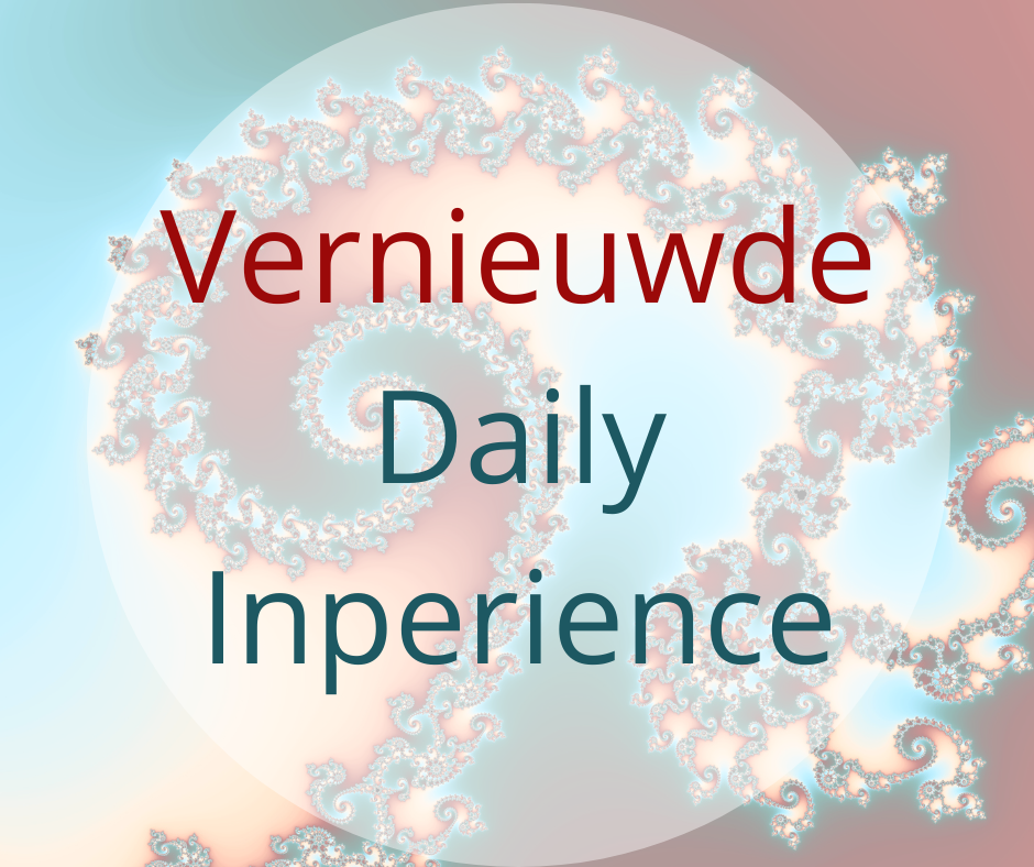 Vernieuwde Daily Inperience